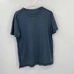 Lululemon Blue Athletic Shirt Large
